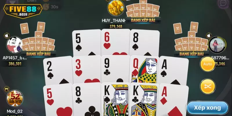 Những ưu điểm vượt trội của cổng game bài đổi thưởng Five88