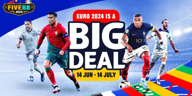 kèo chấp đồng banh Euro 2024 tại Five88